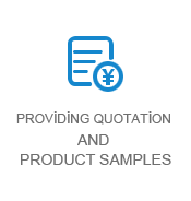 Providing quotation and product samples